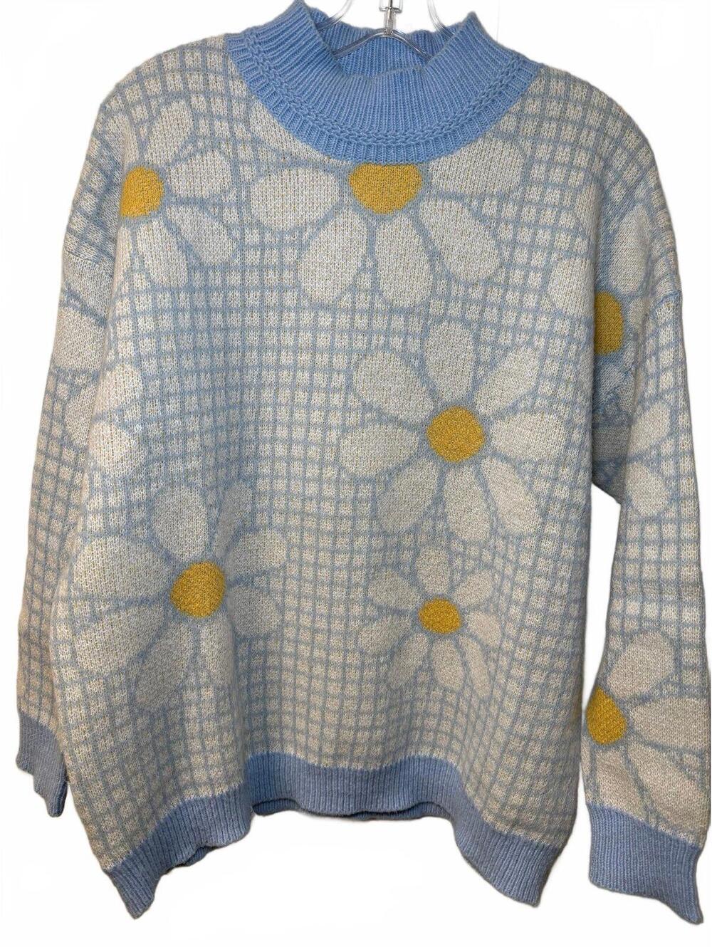 Polagram Women’s Daisy Boutique Sweater size Small